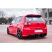 Накладка сплиттер на задний бампер на Volkswagen Golf V R32